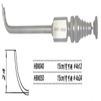 金钟鼻腔吸引管HBN050 15cm 弯 可调φ4×24