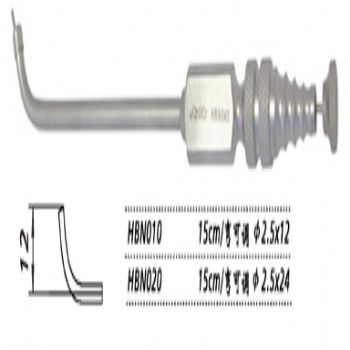 金钟鼻腔吸引管弯 HBN020 15cm 弯 可调φ2.5×24