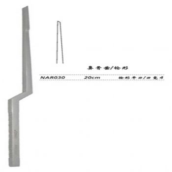 金钟鼻骨凿  NAR030 20cm 枪形 直平刃 宽4