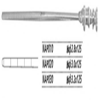 金钟吸引管NAP020 12.5cm 直 φ3.0 带刻线