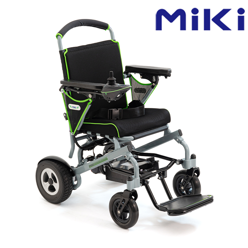 MIKI三贵电动轮椅车MDJ23  手动折叠