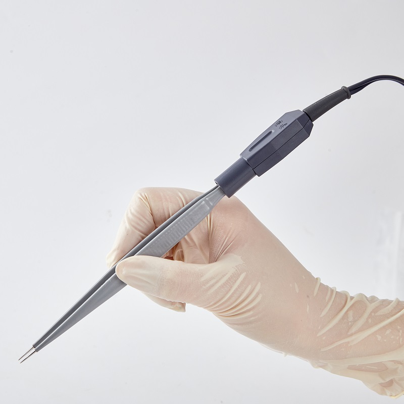 沪通高频电刀配件 电凝镊  BF05 16cm 普通直式双极