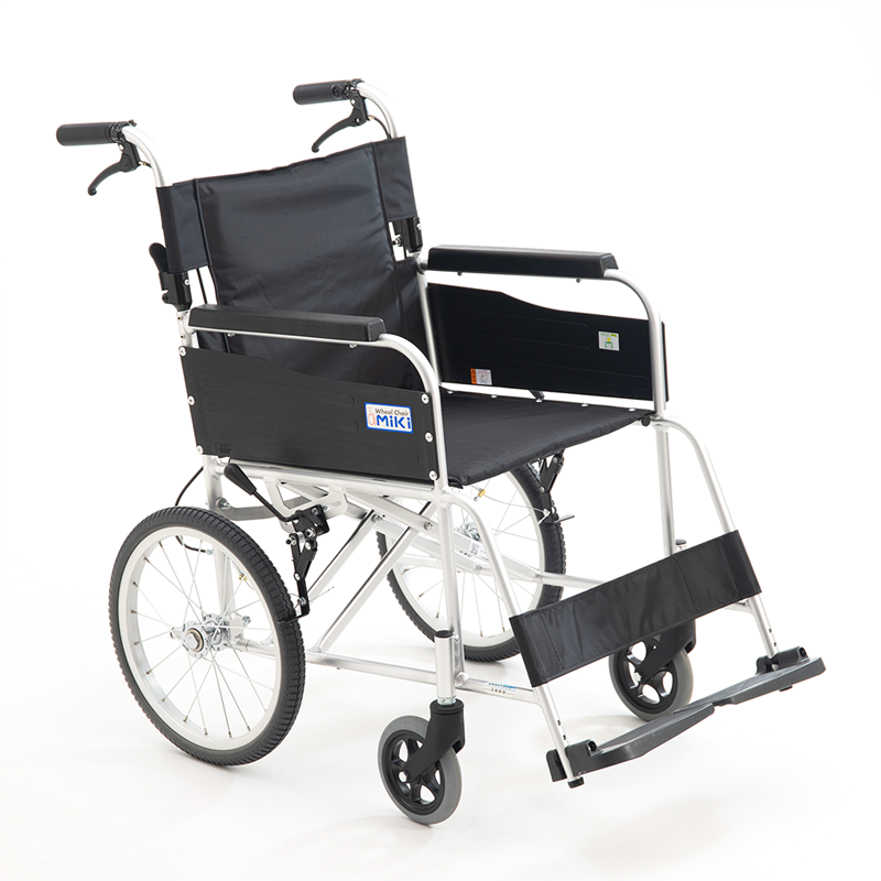 MIKI三贵手动轮椅车MPTC-46JL 黑色 F-4