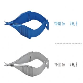 金钟显微眼用剪直 Y3F020 9cm 弯