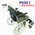 MIKI手动轮椅车MCSC-43JD 黑色 W8