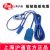 沪通高频电刀配件 电缆  EC03 粘贴极板电缆 扁头(Φ2.4）带夹子