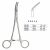 金钟分离结扎钳18cm JC8870 18cm 90°×20半齿