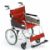 Miki 三贵轮椅车 MPTC-46JL型 重量11.5公斤，小型便携，免充气实心胎 老人轮椅车