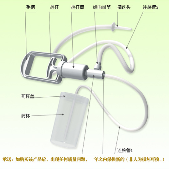 百合手动肠道清洗器LE-F型 手动