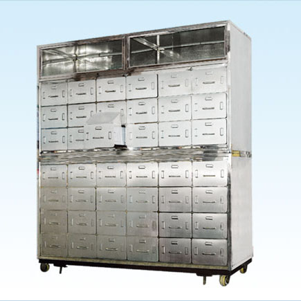 普康中药柜G-27型 不锈钢 1730×600×2150mm