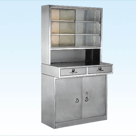 普康针剂柜G-14 不锈钢Ⅱ型 900×250/530×1750mm