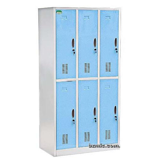 长城更衣柜D30 钢制喷塑 六门