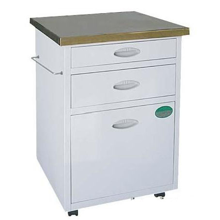 长城床头柜D63 不锈钢面多抽屉喷塑