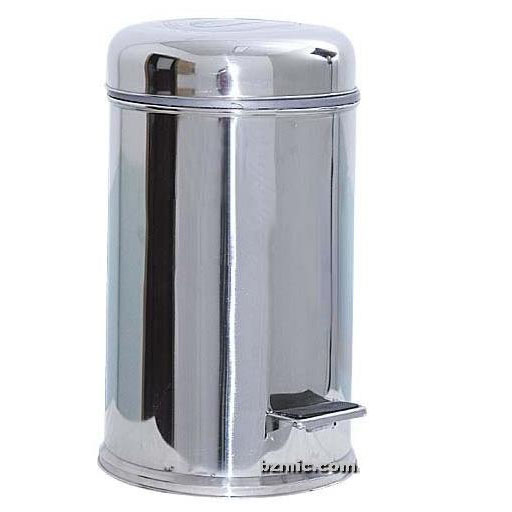 长城污物桶F12 全不锈钢