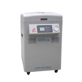 上海申安立式灭菌器LDZM-40KCS 蒸汽内排 智能型 不锈钢