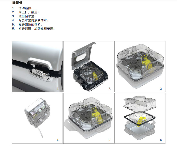 瑞思迈 H5i 加温湿化器