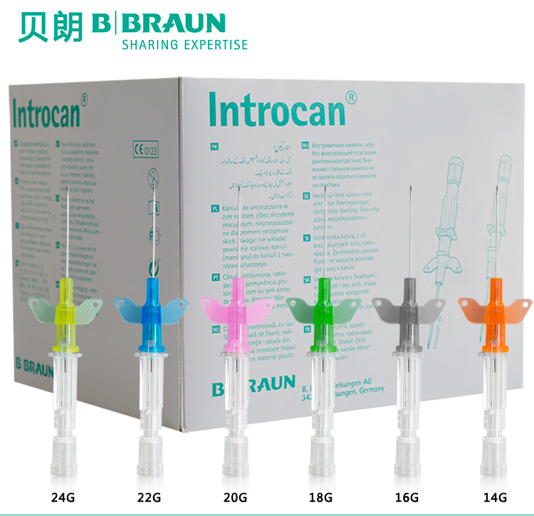 德国贝朗 Introcan-W 英初康 动静脉留置针 带翼