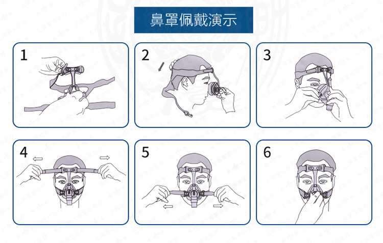 凯迪泰呼吸机家用双水平ST20呼吸治疗仪佩戴方法