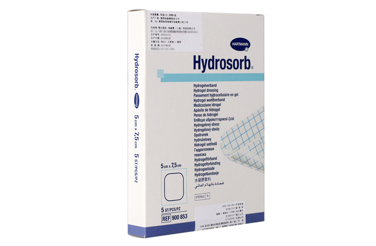 保赫曼德湿舒 水凝胶伤口敷料 Hydrosorb 5×7.5cm 保赫曼德湿舒 水凝胶伤口敷料 Hydrosorb 5×7.5cm