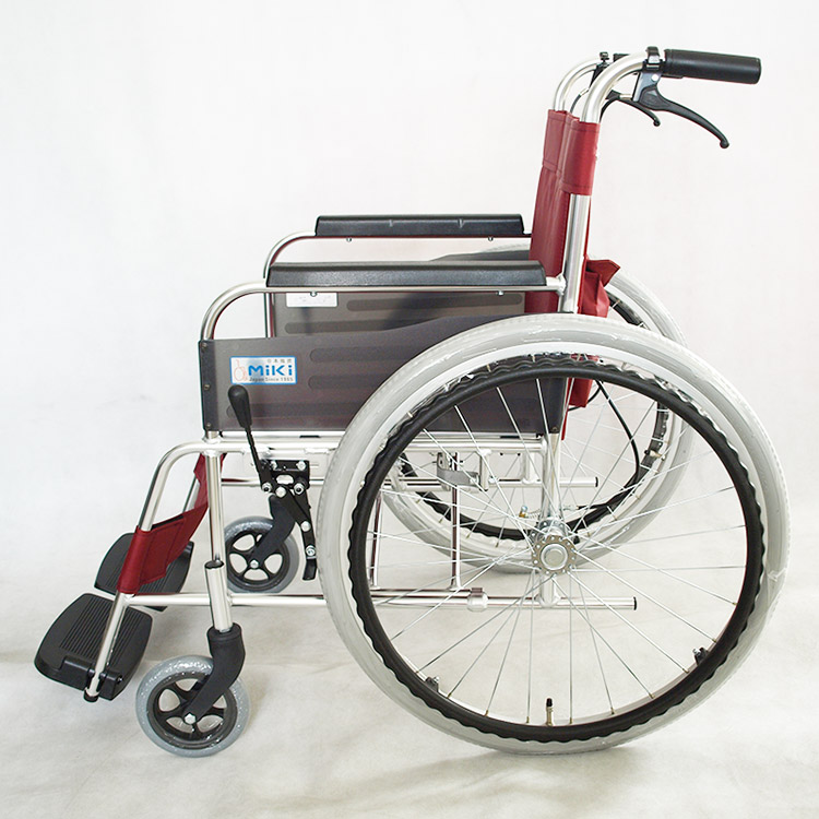 三贵Miki 轮椅车MPT-43L 轻便折叠家用舒适 老人/残疾人轮椅车