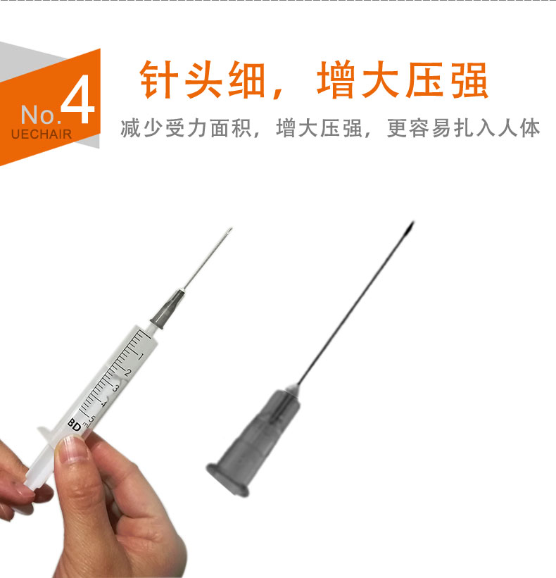 碧迪（BD）一次性使用無菌注射器 5ml（帶針）