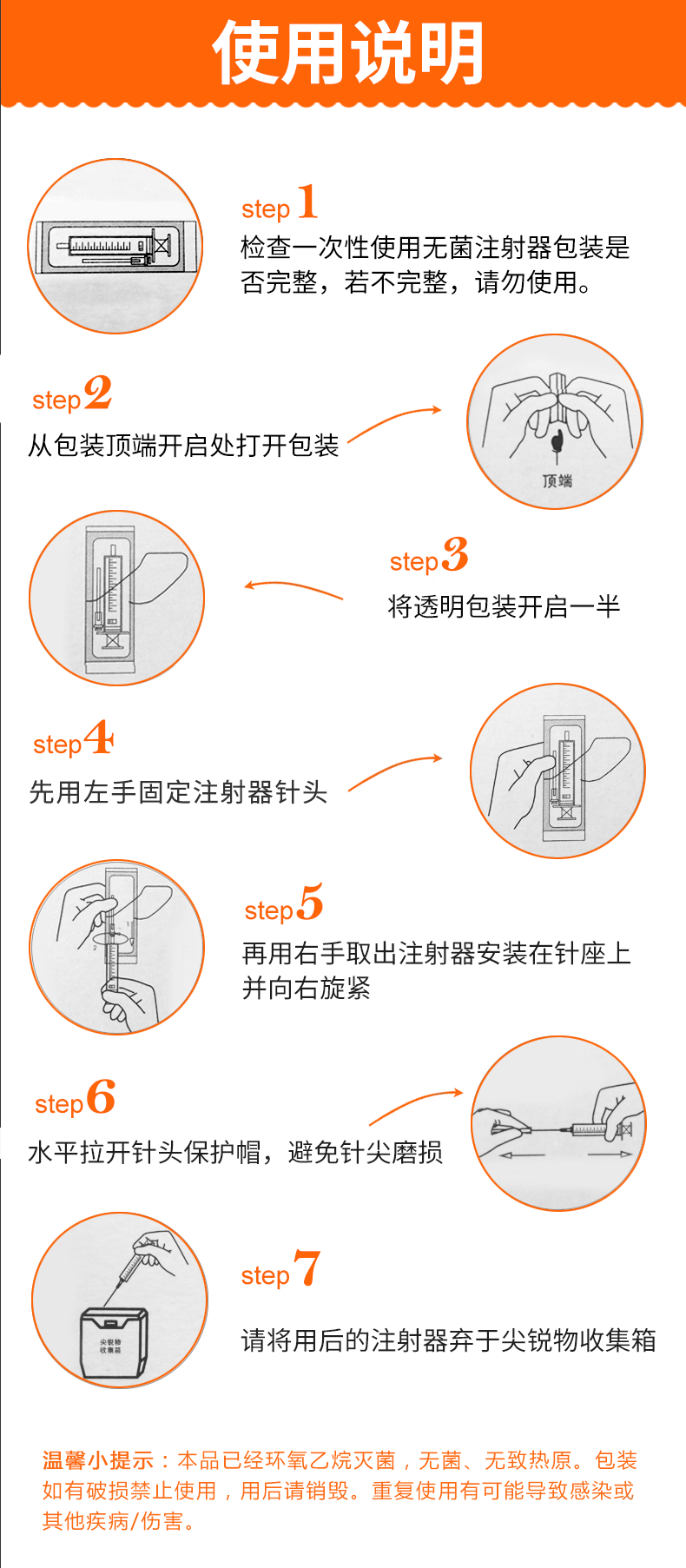碧迪(BD)一次性使用10ML无菌注射器(带针) 碧迪(BD)一次性使用10ML无菌注射器(带针)
