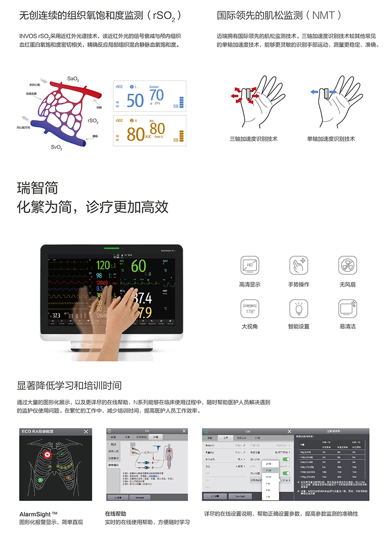 迈瑞病人监护仪 BeneVision N17/N15 OR