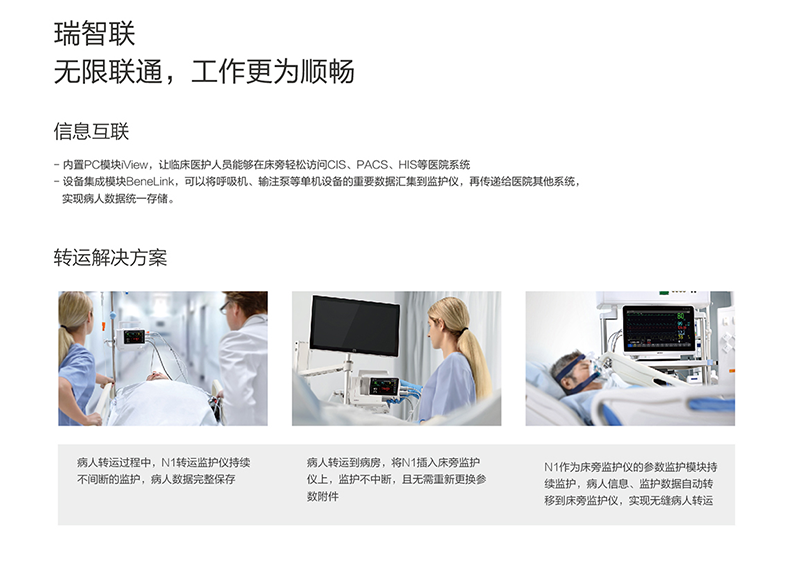 迈瑞 病人监护仪 BeneVision N22/N19/N17 ICU