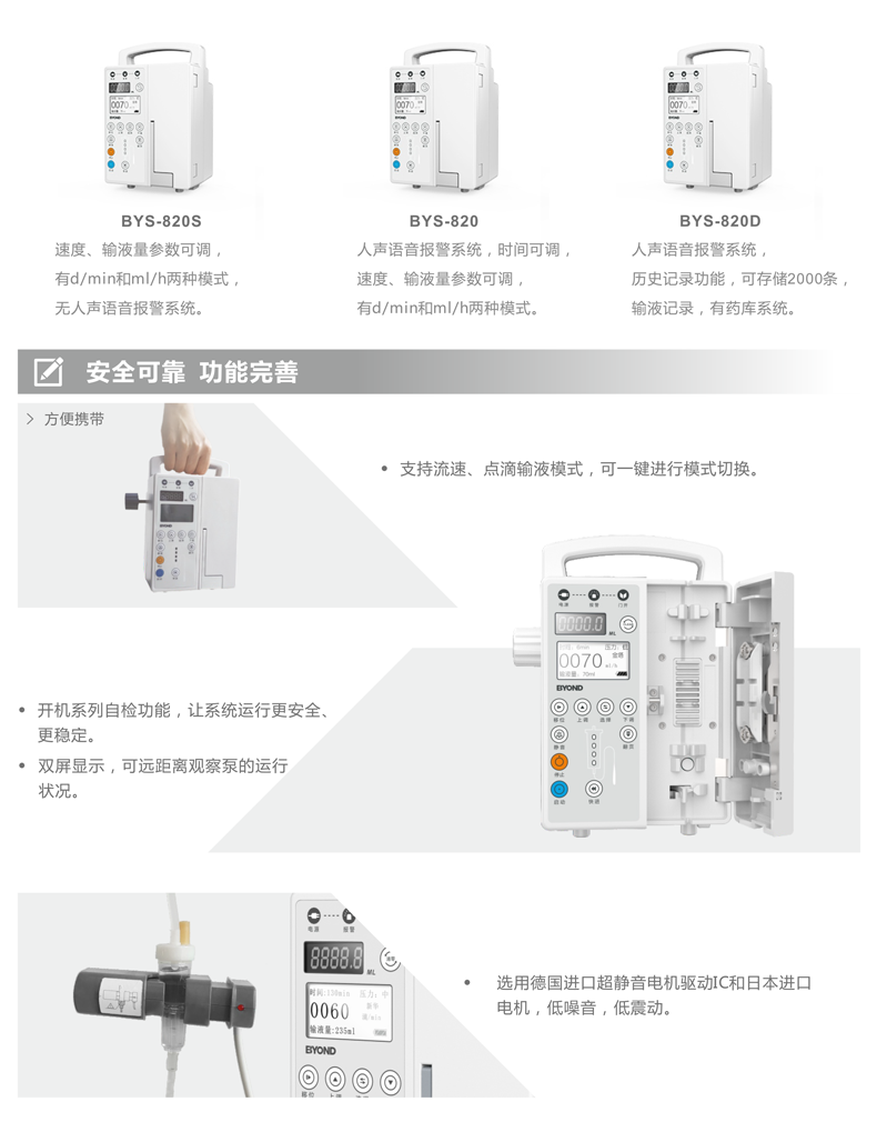 比扬 输液泵 BYS-820S