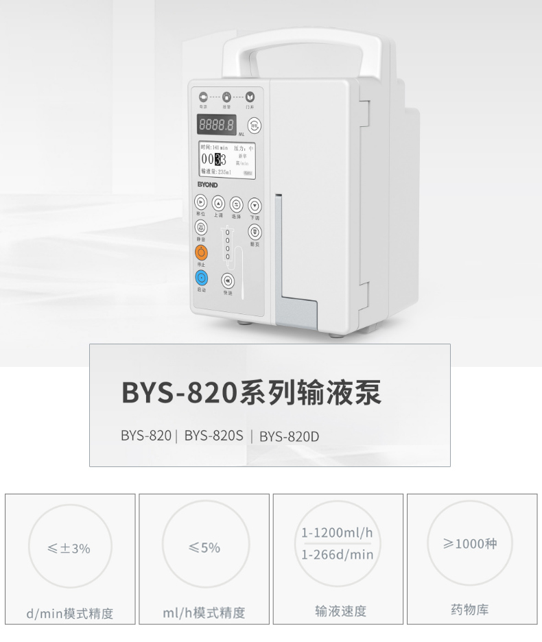 比扬 输液泵 BYS-820S