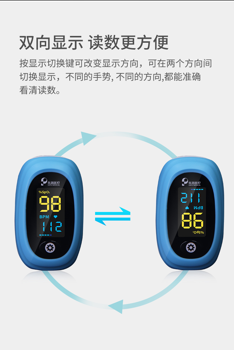 乐普血氧饱和度仪 POD-2