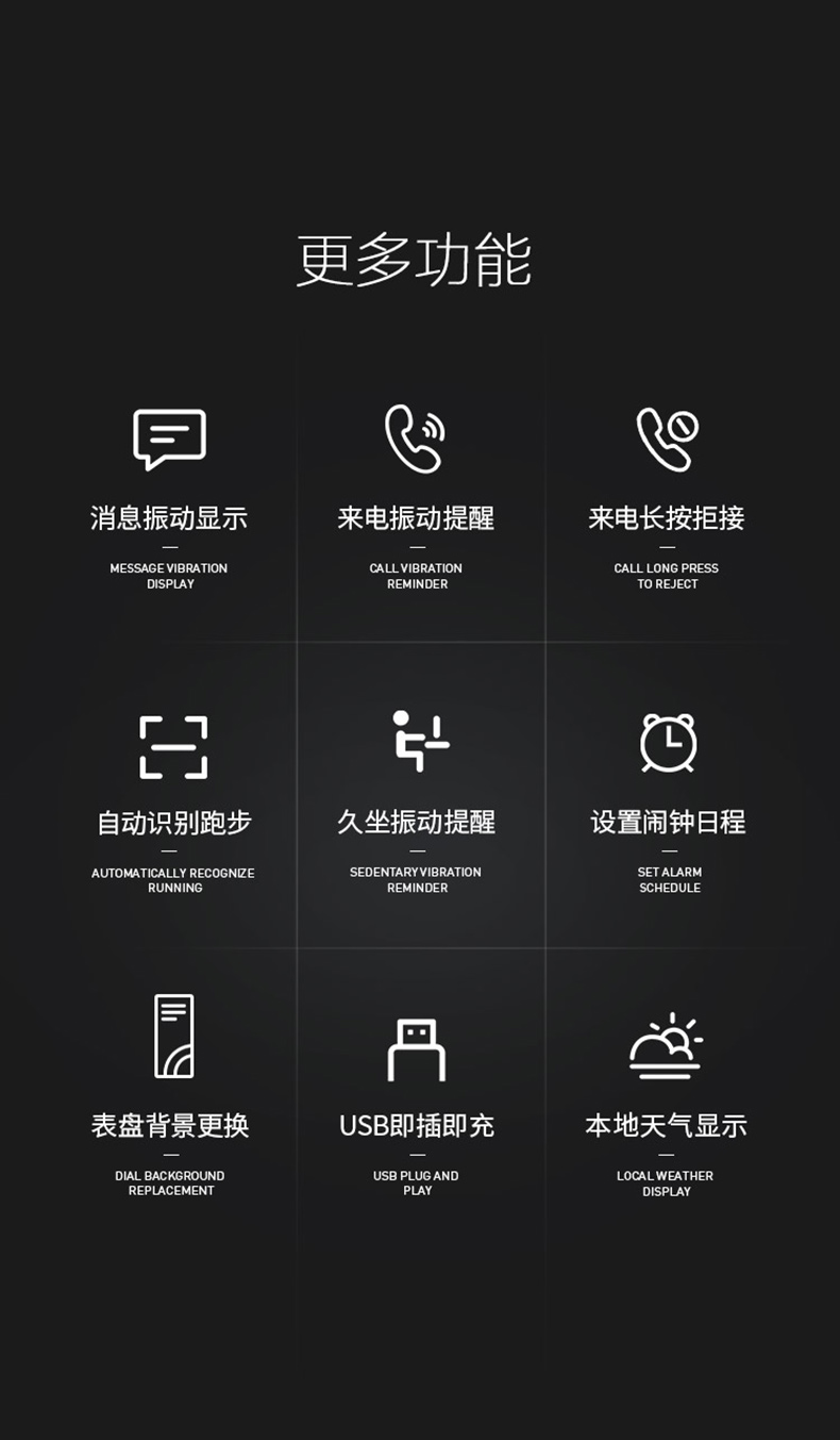 乐普心电智能手表LEPU BAND B1 乐普心电智能手表LEPU BAND B1