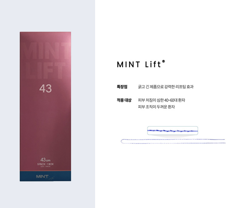 MINT lift ML 1043聚对二氧环己酮面部埋植线