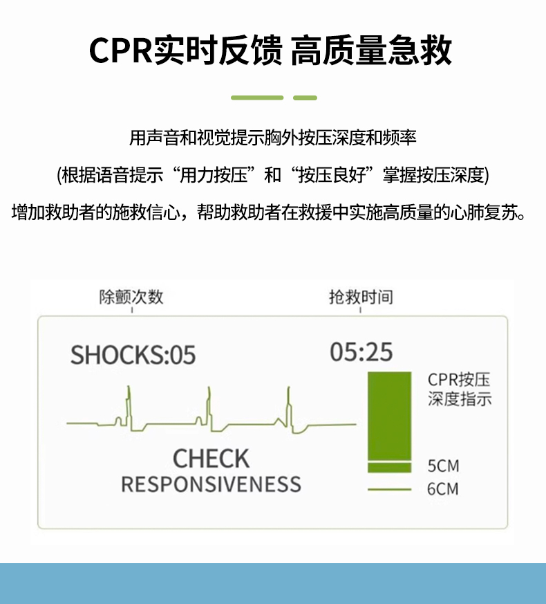 卓尔 除颤仪 AED PLUS