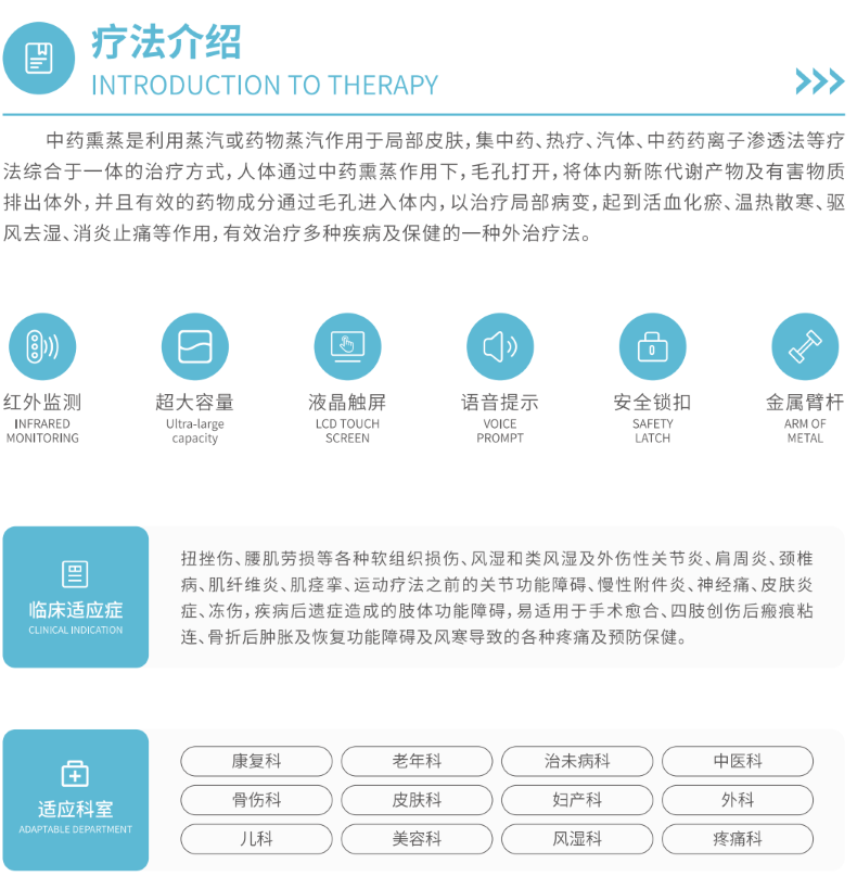 熏蒸治疗仪 疗法介绍