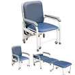 长城陪护椅E17 钢制喷塑 革面 带扶手